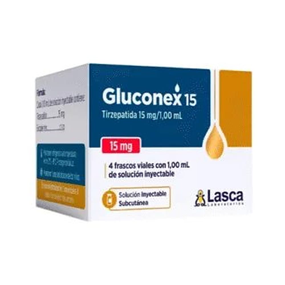 Gluconex 15mg 4x — Tirzepatida
