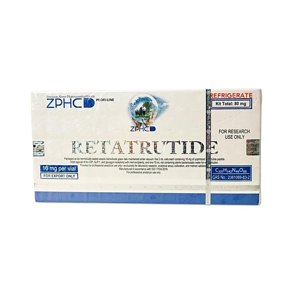 ZPHC Reta 80mg — 5 frascos